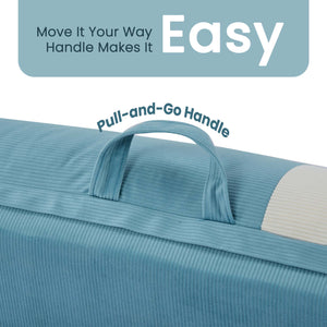 English Elm Aria Modular Sofa Bed - Stylish, Space-Saving Design For Adults & Pets, 6-Position Adjustable Comfort W3391S00017