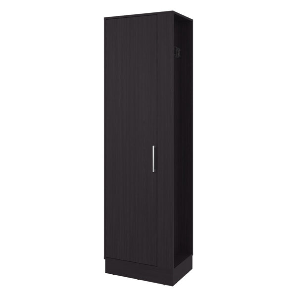 English Elm Fairfield Tall Storage Cabinet Six Shelves Melamine Finish Concealed Door Organizer B097P474303