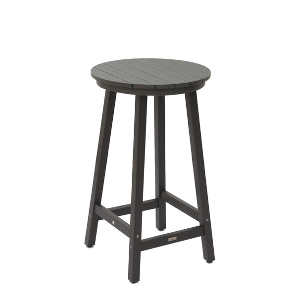 English Elm Patio Square Bar Table Weather Resistant Hips Wood Grain Finish for Deck or Pool T3609P482829