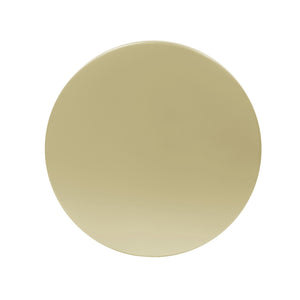 English Elm Christopher Knight Home® - Golden Round Side Table with Vertical Stripes — Modern Gold Iron Accent Table, Durable 80 lb Capacity, No Assembly, 15x15x18.25 inches N770P195633G