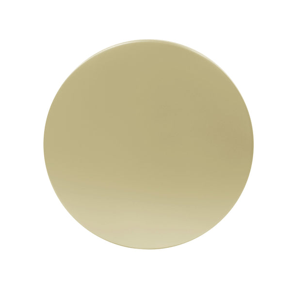 English Elm Christopher Knight Home® - Golden Round Side Table with Vertical Stripes — Modern Gold Iron Accent Table, Durable 80 lb Capacity, No Assembly, 15x15x18.25 inches N770P195633G