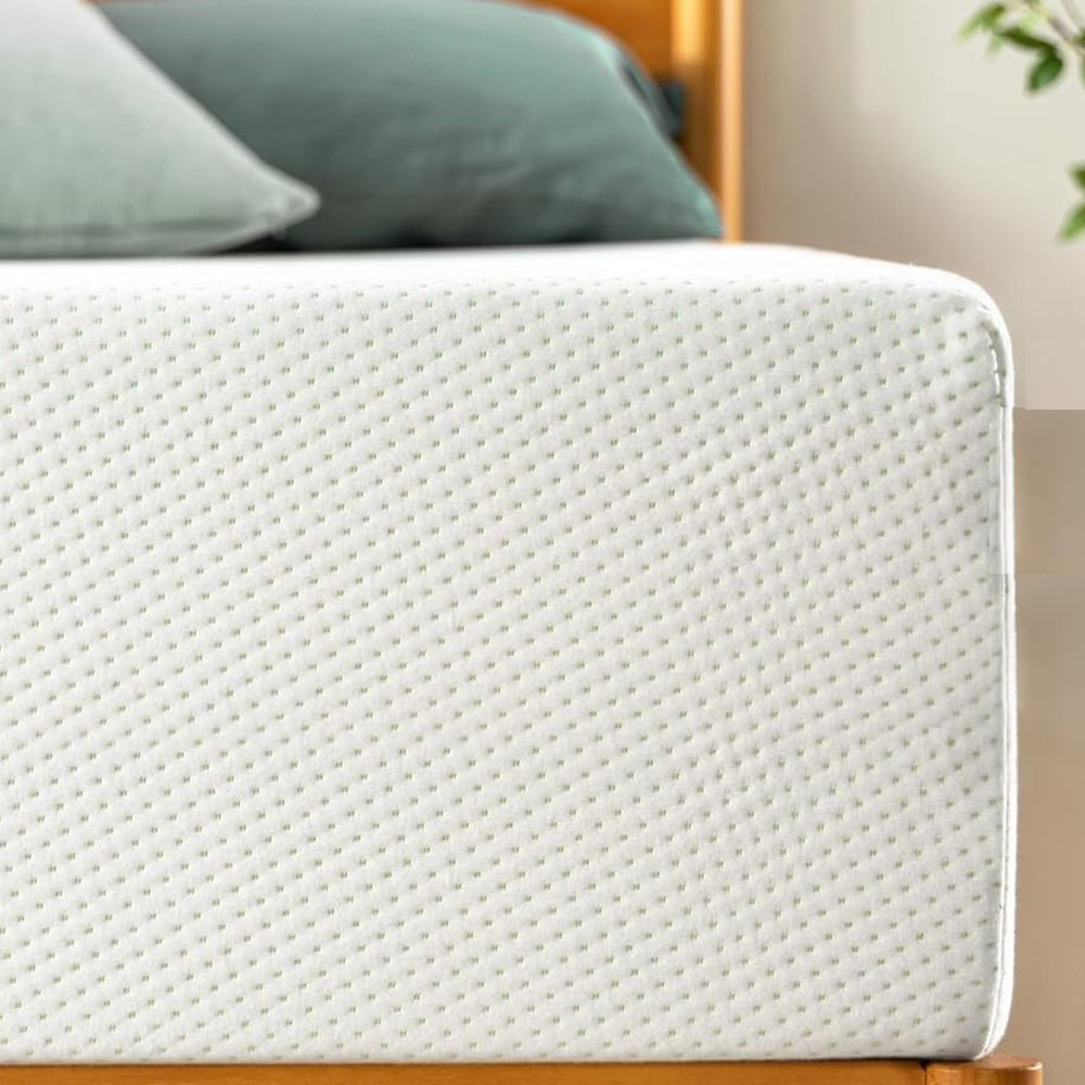 English Elm 6 Inch Full Memory Foam Mattress Fiberglass Free Green Tea Infused Pressure Relief Bed W2297P425593