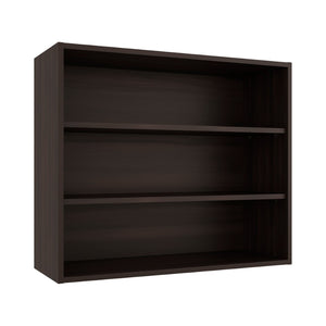 English Elm Natural Oak Wall Mounted Open Shelf Cabinet for Modern Kitchen or Pantry Storage B062P483757