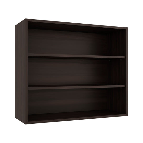 English Elm Natural Oak Wall Mounted Open Shelf Cabinet for Modern Kitchen or Pantry Storage B062P483757