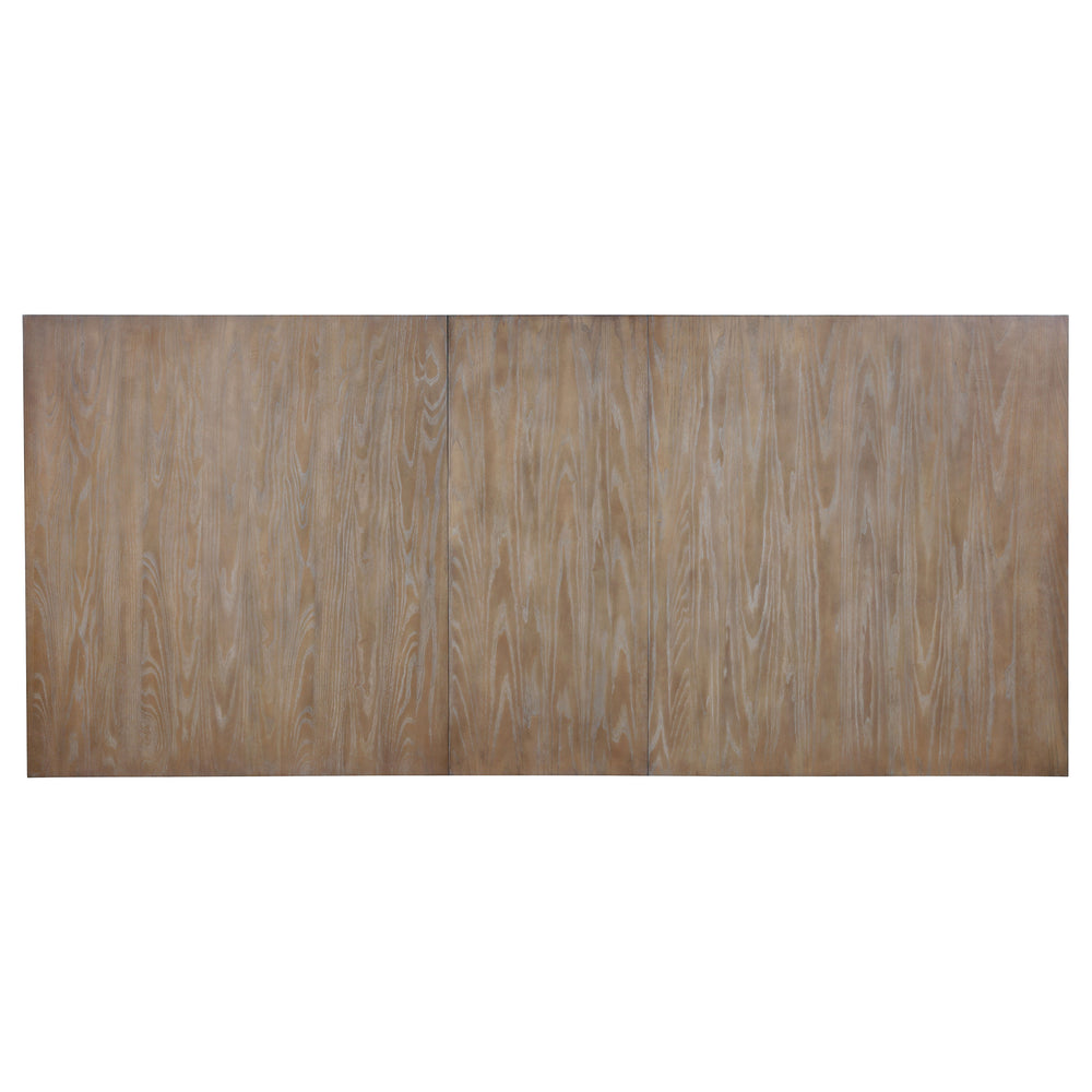 English Elm Fremont 7-Piece Barley Brown And Cream Dining Set – Elegant, Durable Wood With Cozy Upholstery B062S01025