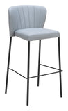 Linz Barstool - Set of 2 Gray 109783 Zuo Modern