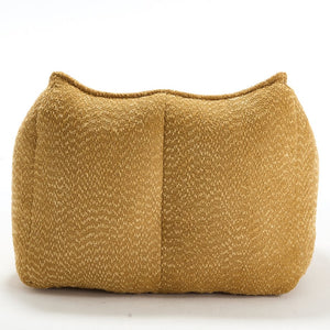 English Elm Sofa plush beanbag chair with superfiber cover and resilient foam filling for ultimate home comfort and relaxation Yellow W1996P252269