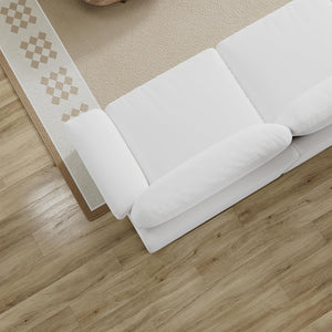 English Elm Cloud Modular Sectional Sofa - Plush Down-Filled Comfort With Washable Chenille Covers & Storage T3966S00001