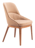 Ayr Dining Chair - Set of 2 Tan 110127 Zuo Modern