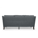 Christopher Knight Home® - Noble House - Dupont Contemporary 3 Seater Fabric Sofa