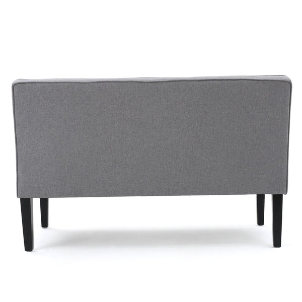 English Elm 50'' Linen Upholstered Loveseat Solid Wood Frame Modern Seating for Small Spaces N771P376540D