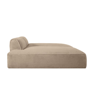 English Elm 90.0"Oversized Modular Sectional Sofa Plush Foam & Pocket Springs, Ready-to-Use 2-Piece Set for Living Room Comfort and Mobility (No Assembly) khaki N723S9701D