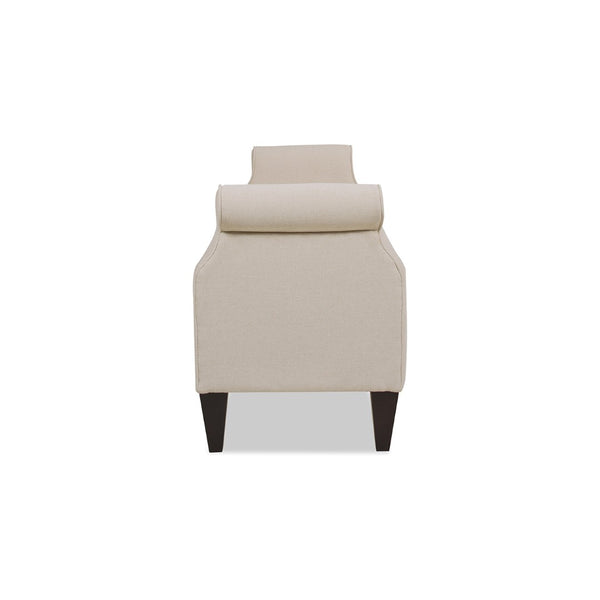 English Elm Jacqueline Tufted Roll Arm Storage Bench Birch Frame Polyester Entryway Seating B2719P238458