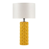 510 Design Macey Modern/Contemporary Geometric Ceramic Table Lamp 5DS153-0039 Yellow