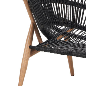 English Elm Christopher Knight Home® - Cyril Outdoor Papasan Lounge Chair Set Of 2 - Dark Grey Wicker & Soft Cushions For Ultimate Comfort N775P290578G-S2