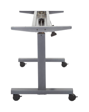 OSP Home Furnishings 4' Sit Stand Desk Frame with Pneumatic Height Adjustment for Office Workstations 5' HB6025-7