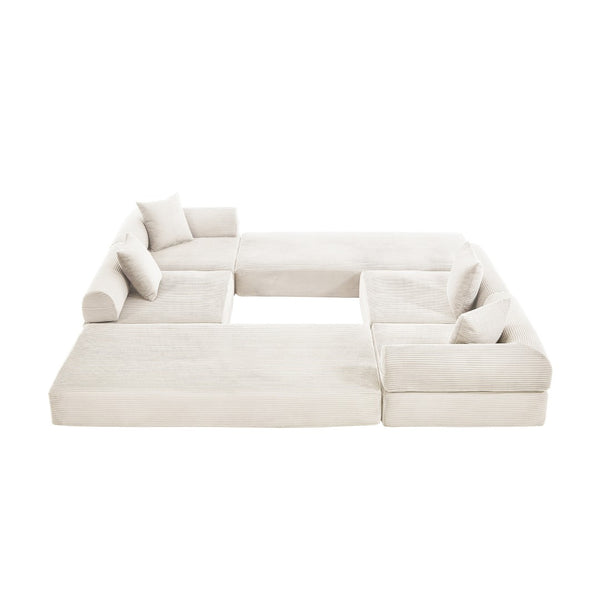 English Elm United We Win Convertible Sofa Bed – Soft Corduroy, Memory Foam Comfort For Dorms & Guest Rooms W1568S00254-GIGA
