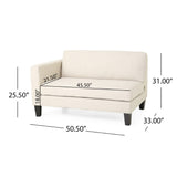 Christopher Knight Home® - Noble House - Huge Sofa-Left