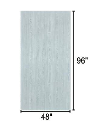 English Elm 1/4 in Mdf Wall Panels Light Gray Textured Grain Finish for Accent Walls 30 Pack B2763P494305