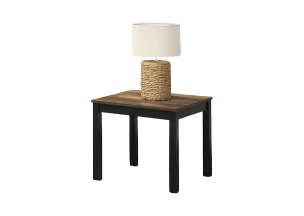 English Elm Contemporary 3-Piece Table Set: Stylish Coffee & End Tables With Faux Marble Top & Wooden Legs B2741P391795