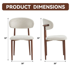 English Elm Solid Wood Extendable Dining Set with Iron Pipe Frame and Cushioned Beech Chairs Beige,Natural,Walnut W3590S00018