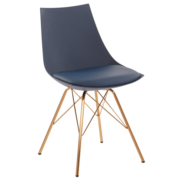 OSP Home Furnishings Oakley Chair Navy