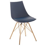 OSP Home Furnishings Oakley Chair Navy