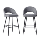 O Upholstered Bar Stool