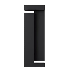 English Elm 18 Inch Led Wall Sconce Dimmable Selectable Color Temperature Silk Glass Diffuser B370P416465