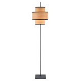 Marabout Black Floor Lamp