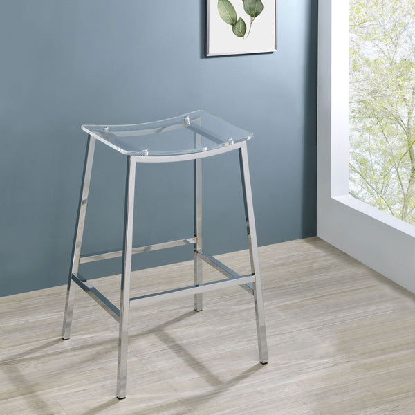 English Elm Marli Leatherette Dining Chairs with Chrome Eiffel Legs Modern Pair for Stylish Rooms B062P447712