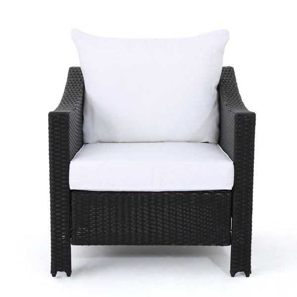 English Elm Christopher Knight Home® - Antibes Armchair: Modern Comfort For Indoors & Outdoors With Durable, Weather-Resistant Design 57087.00BWHI