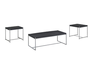 English Elm Nilda Two-tone Oak Coffee Table with Walnut Top and Dual Open Storage Shelves B2749P413288