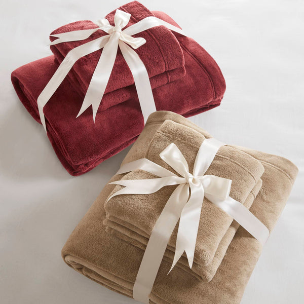 English Elm 4 Pcs Queen Micro Plush Sheet Set - Ultra-Soft Taupe Bedding For Year-Round Cozy Comfort & Style B035P319764