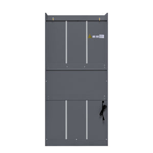 English Elm Topmax Shaker Pantry Cabinet with Drawers Power Outlet and Glass Doors SP000094AAE