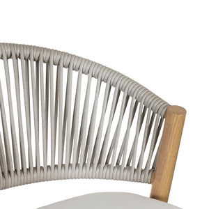 English Elm Christopher Knight Home® - Outdoor 26" Aluminum Frame Counter Stools Set Of 2 With Scallop Backrest & Cushions For Patios N772P245123W