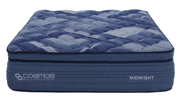 English Elm Midnight- King Hybrid Mattress Graphite Memory Foam Gel Comfort Pocketed Coil Support B342P315682