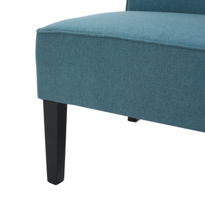 English Elm 50'' Linen Upholstered Loveseat Solid Wood Frame Modern Seating for Small Spaces N771P376540R