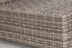 English Elm Fully Assembled 8-Piece Wicker Patio Seating Set With Plush Cushions For Outdoor Comfort & Style B120S00124