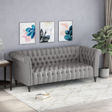 Christopher Knight Home® - Noble House - Barneyville Traditional Chesterfield Sofa With Tufted Cushions