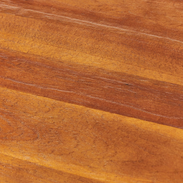 English Elm Christopher Knight Home® - End Table - Rustic Brown Design With Sturdy Iron Legs, Ideal For Living Room Or Kitchen Use! N771P271391W