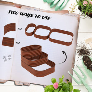 English Elm Outsunny 3-Tier Galvanized Steel Raised Garden Bed Kit - Space-Saving Planter For Backyard & Patio W2225P174405-GIGA