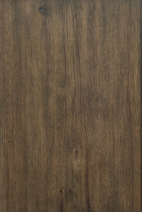 English Elm Traditional Rachelle Nightstand with 3 Drawers Weathered Pecan Finish Turned Feet Metal Drop Hardware Brown Mix 31 L x 20.25 W x 30 H B011P186802