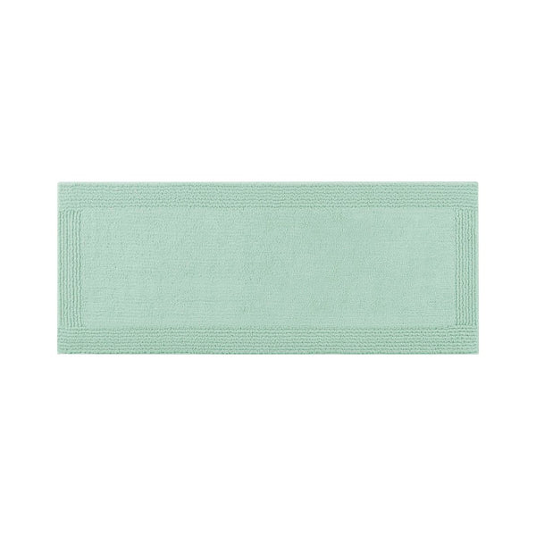 English Elm 1 Heavyweight Cotton Tufted Bath Rug Reversible Spa Grade Absorbent Floor Mat Green B035P319563