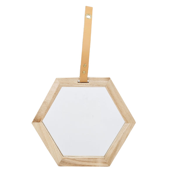 English Elm Harlan Hexagon Mirror - Modern Scandinavian Design, Lightweight Wall Decor For Any Room'S Style W2078P218035