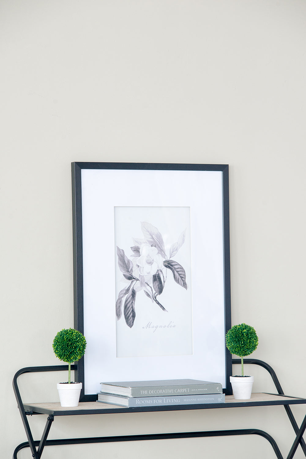 English Elm S/3 Mini Faux Topiaries in Cream Pots — Set of 3 Table Centerpiece, Lifelike Greenery for Home Decor W2078P294233