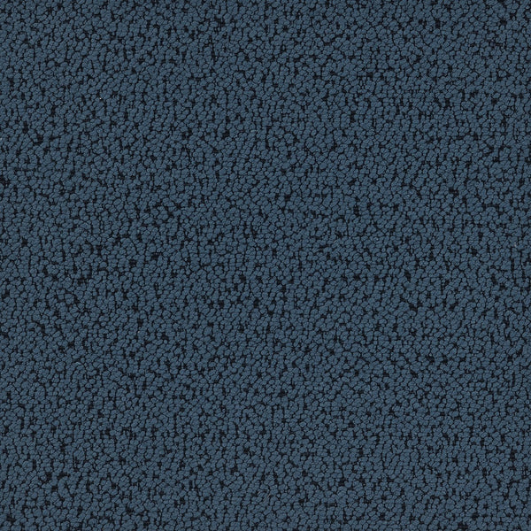 English Elm Luna Aegean Blue Upholstered Armchair — Mid-Century Curved Silhouette, Plush Textured Comfort, 30.5"H B062P299845