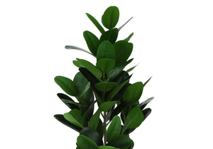 English Elm Artificial Garcinia Tree - 28" Tall Faux Plant With Real-Touch Leaves In Sleek Black Pot For Home Decor B2710P220018