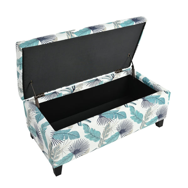 English Elm Christopher Knight Home® - Storage Ottoman - Floral Upholstered Design For Stylish Seating & Hidden Storage Solution At Home N769P236407S