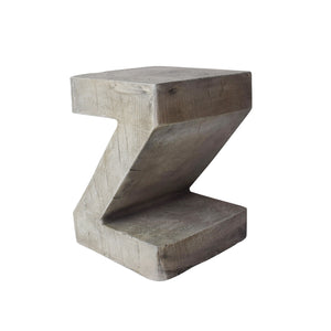 English Elm Christopher Knight Home® - SIDE Table Light Gray Concrete Accent - Sculptural Outdoor Side Table, Lightweight Durable Art Piece 63395.00LGRY